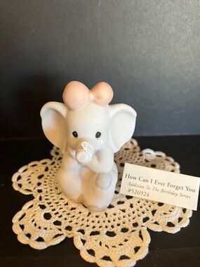 Precious Moments White Elephant- How Can I Ever Forget You